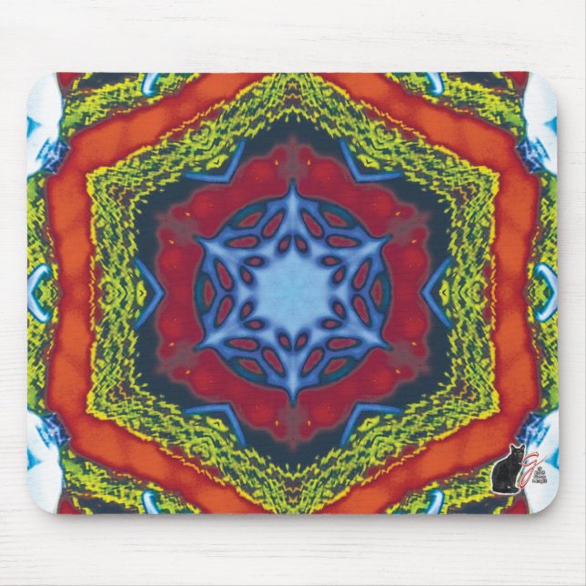 Vesper Kaleidoscope Mouse Pad (Front)