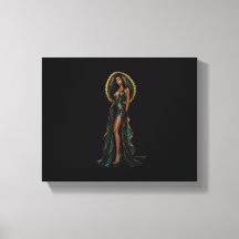 Vespera Kane Couture Sheer Ruffle Gown