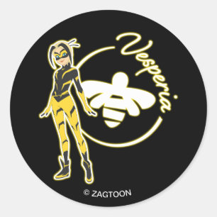 Vesperia Badge Classic Round Sticker