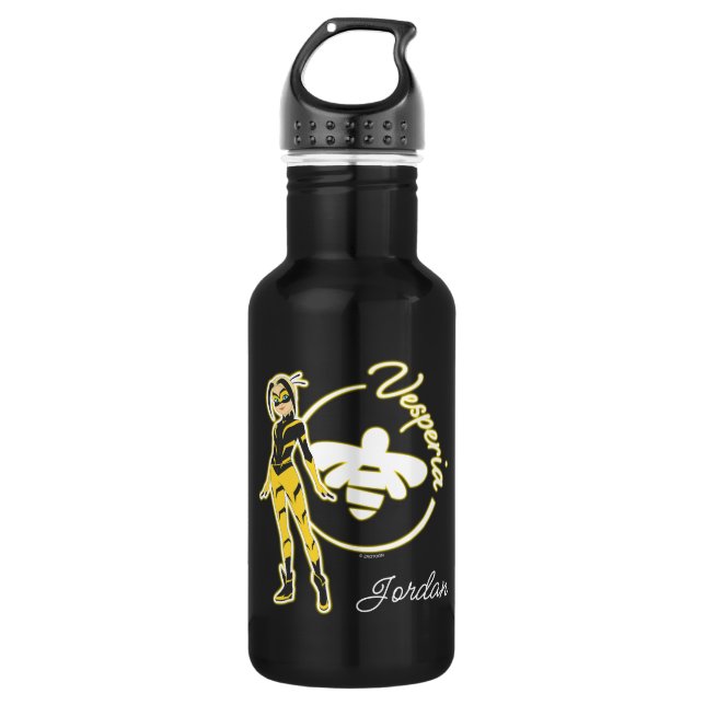 Vesperia Badge Stainless Steel Water Bottle (Front)