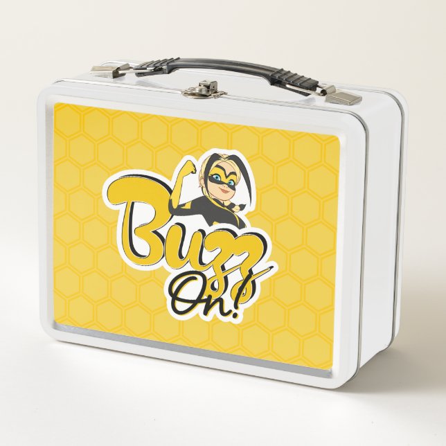Vesperia | Buzz On! Metal Lunch Box (Front)
