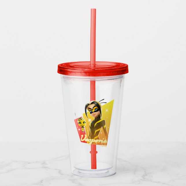 Vesperia & Pollen Acrylic Tumbler (Front)