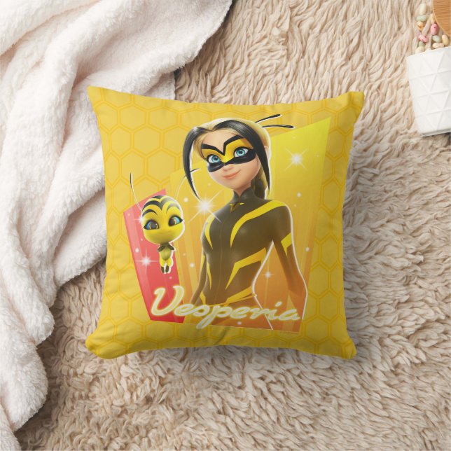 Vesperia & Pollen Throw Pillow (Blanket)