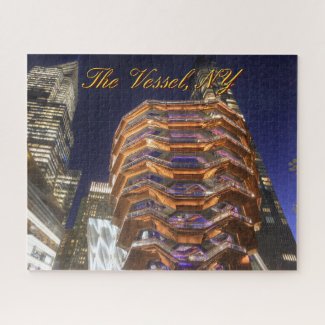 Vessel, Hudson Yards Staircase at the Hudson Yards Jigsaw Puzzle