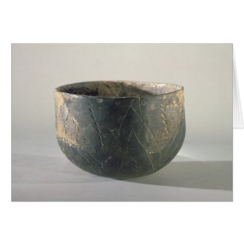 Vessel with a ribbon_style decoration