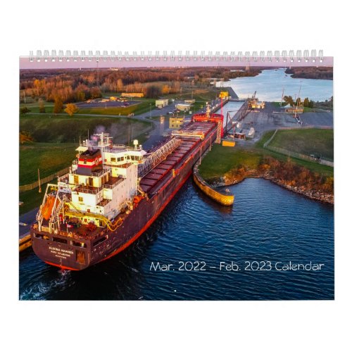 Vessels Calendar March 2022 _ February 2023 Calendar