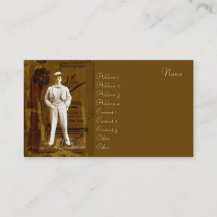 Vesta Tilley Business Card