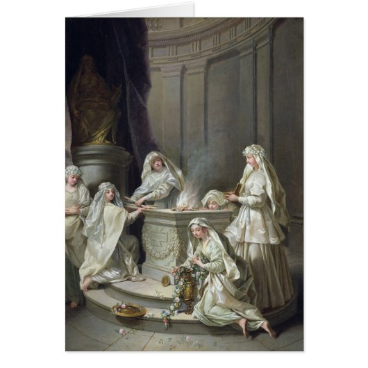Vestal Virgins, 1727 Cards (Front)