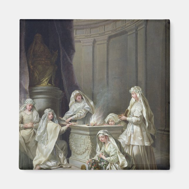 Vestal Virgins, 1727 Magnet (Front)