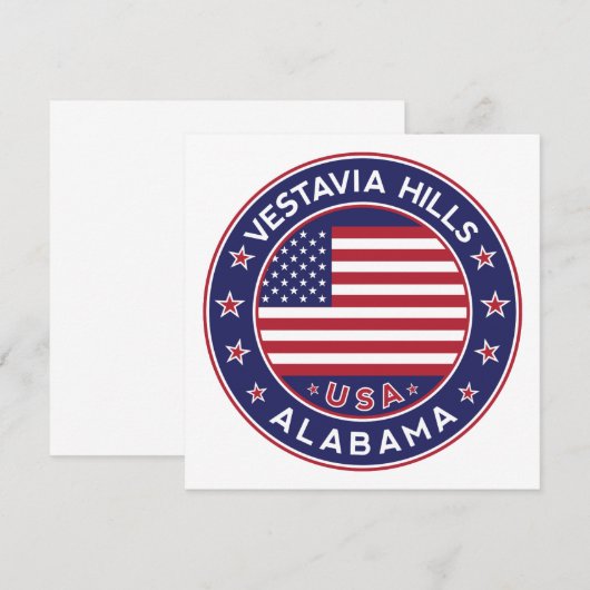 Vestavia Hills, Alabama (Front/Back)