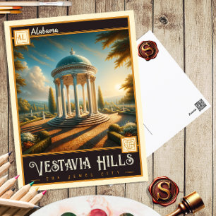 Vestavia Hills, Alabama   Vintage Postcard