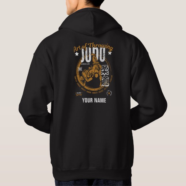 Veste À Capuche Judo : The Art of Throwing Hoodie (Back)