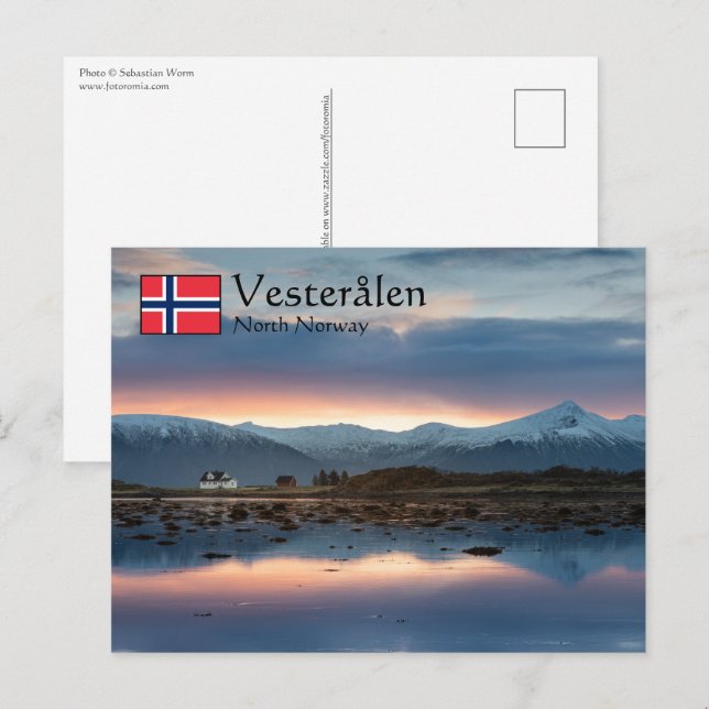 Vesteralen Islands Norway Postcard (Front/Back)