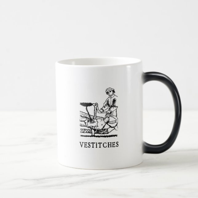 Vestitches Logo morphing mug (Right)