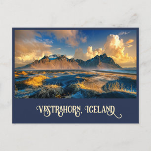 Vestrahorn Mountains, Iceland Postcard