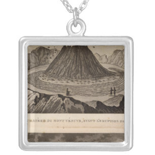 Vesuve, Dolomieu Silver Plated Necklace