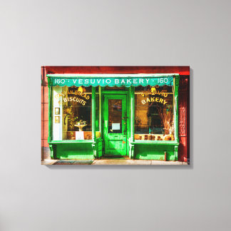 Vesuvio Bakery Wrapped Canvas Print