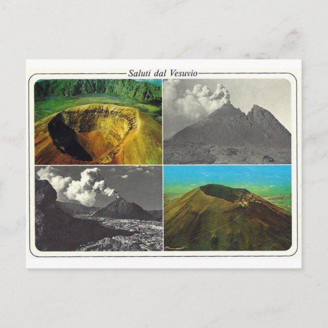 Vesuvio Napoli Postcard (Front)