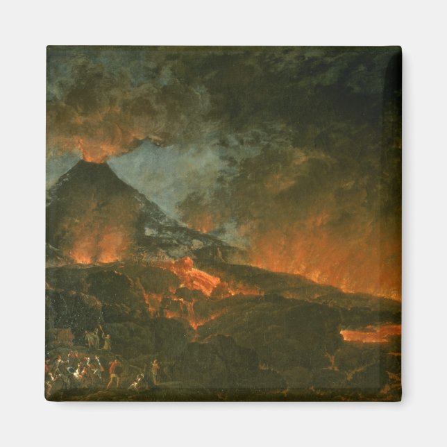 Vesuvius Erupting Magnet (Front)