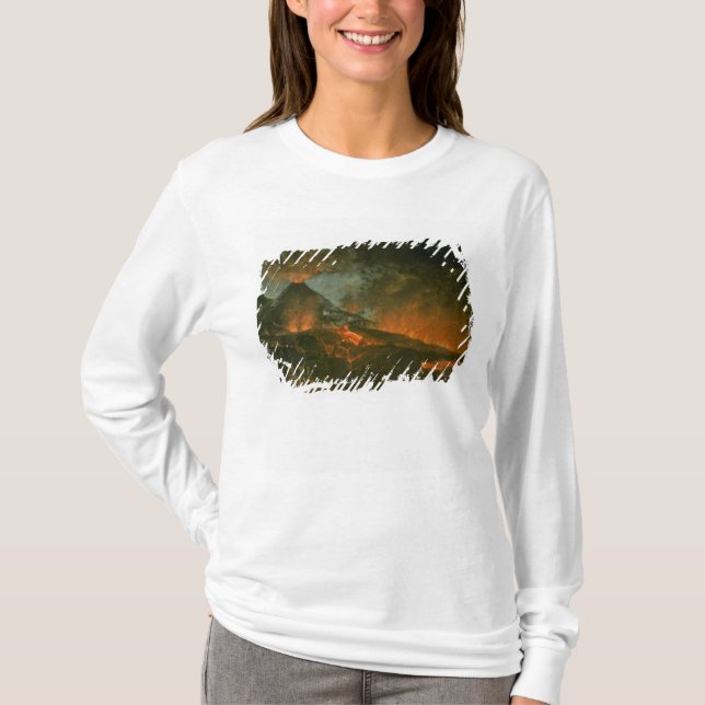 Vesuvius Erupting T-Shirt (Front)