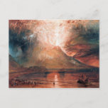 Vesuvius in Eruption by J. M. W. Turner (1820) Postcard