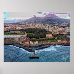 Vesuvius Poster
