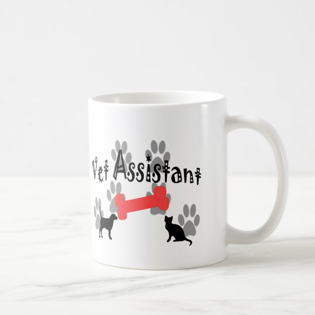 Vet Assistant Gifts Coffee Mug (Right)