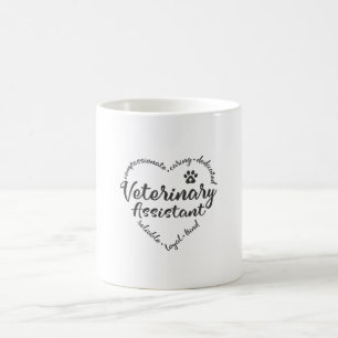 Vet assistant, veterinary assistant coffee mug