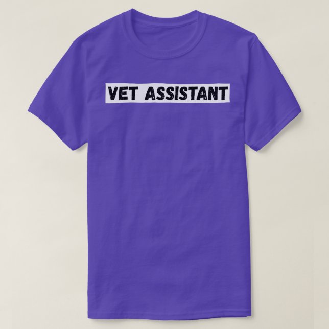 Vet assistantVeterinary assistant T-Shirt (Design Front)