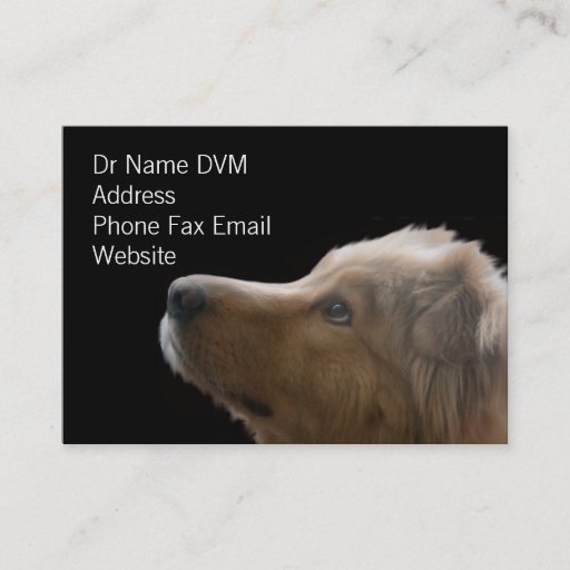 Customizable Vet Business Card II