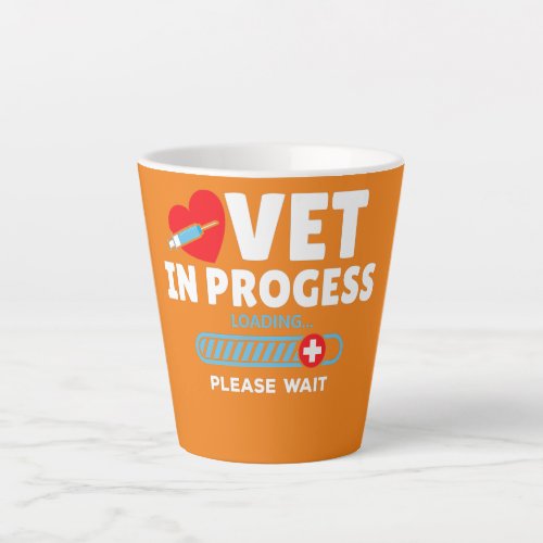 Vet In Progress Loading Animal Doctor Future Latte Mug