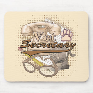 Vet Secretary Mouse Pad