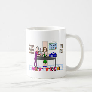 Vet Tech Art Gifts Coffee Mug