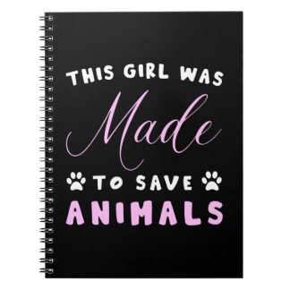 Vet Tech Assistant and Veterinarian gift idea Notebook