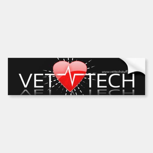 vet tech bumper sticker