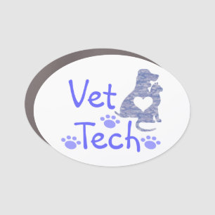 Vet Tech Car Magnet