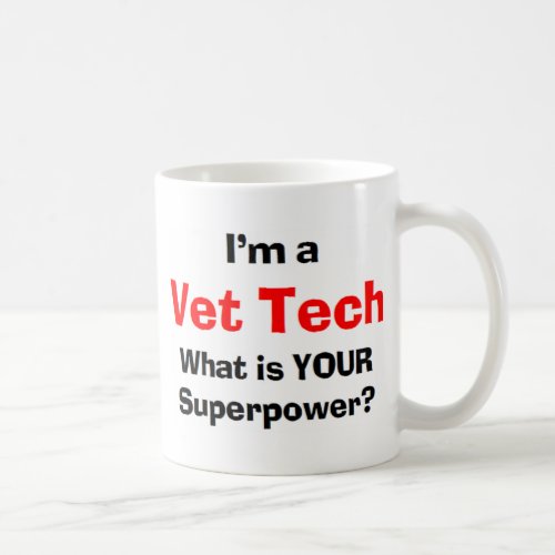 vet tech coffee mug