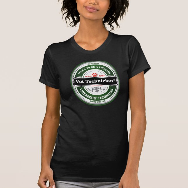 Vet Tech Friday night design T-Shirt (Front)