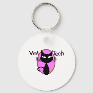 Vet Tech Gifts "Adorable Cat Design Keychain