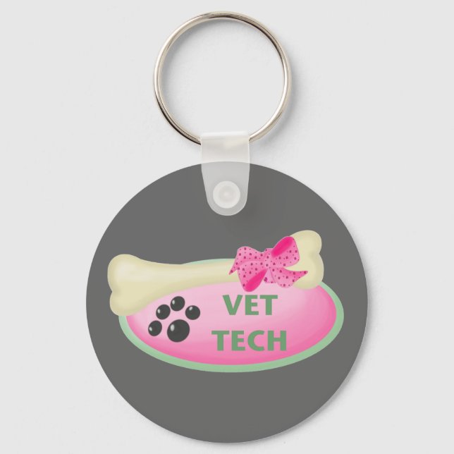 Vet Tech Keychain (Front)