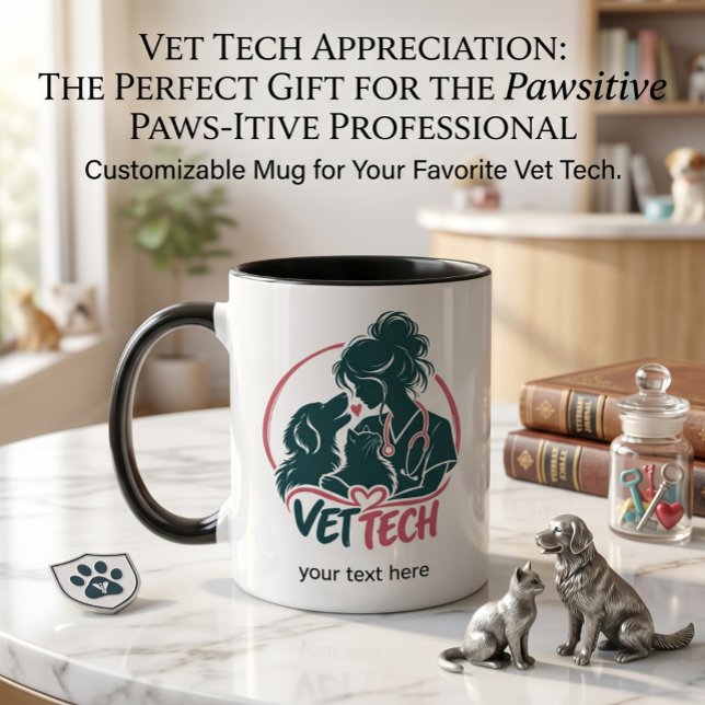 Vet Tech Love Mug (Creator Uploaded)