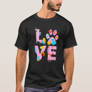 Vet Tech Love Veterinary Technician 4 T-Shirt