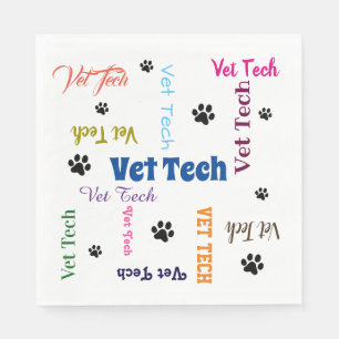 Vet Tech Napkins