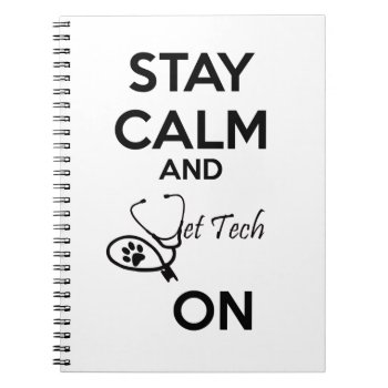 Vet Tech Notebook by Vettechstuff at Zazzle