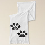 VET TECH PAW SCARF<br><div class="desc">BY VETTECHSTUFF.COM</div>