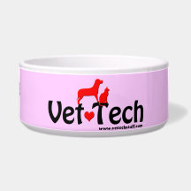 vet tech pet bowl