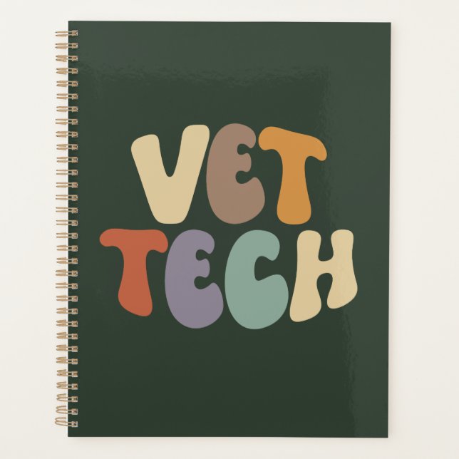 Vet Tech Proud Career Profession Planner (Front)