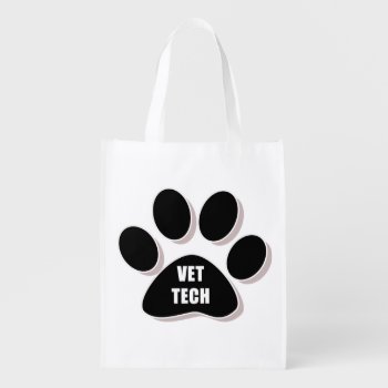 Vet Tech Reusable Bag by Vettechstuff at Zazzle