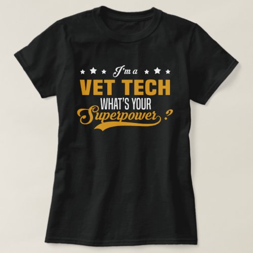 Vet tech T_Shirt
