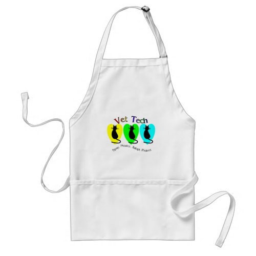 Vet Tech  Unique Gifts for Veterinary Staff Adult Apron